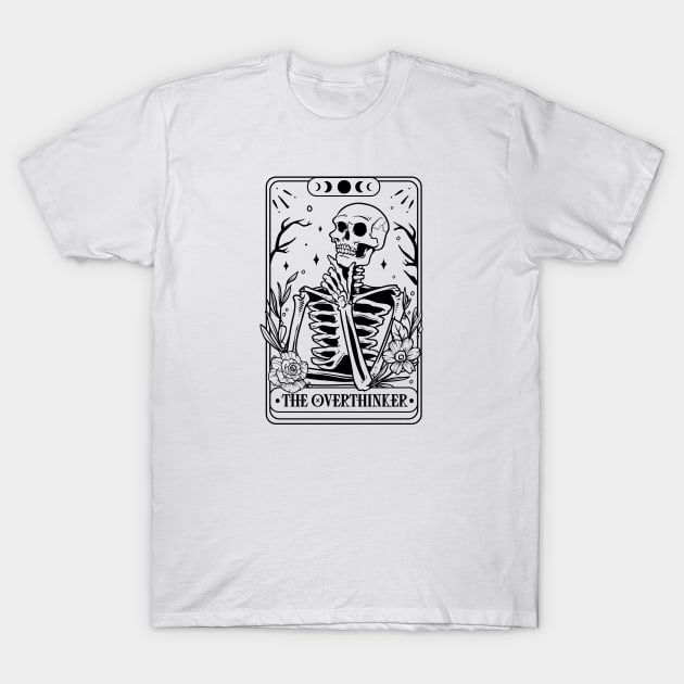The Overthinker Tarot Card T-Shirt by CB Creative Images